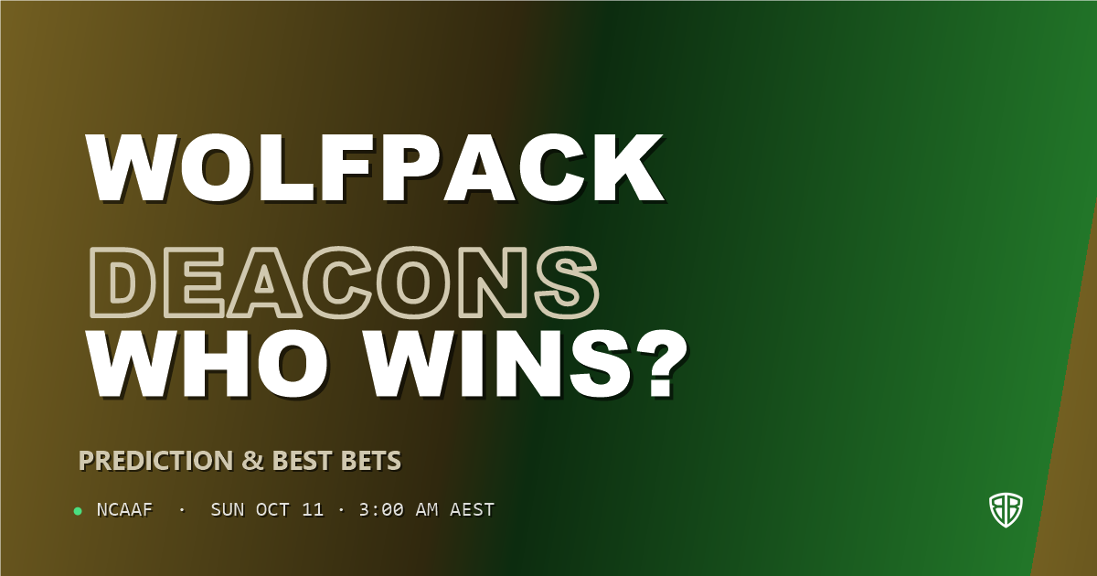NC State Wolfpack vs Wake Forest Demon Deacons Prediction & Picks, October 10, 2026