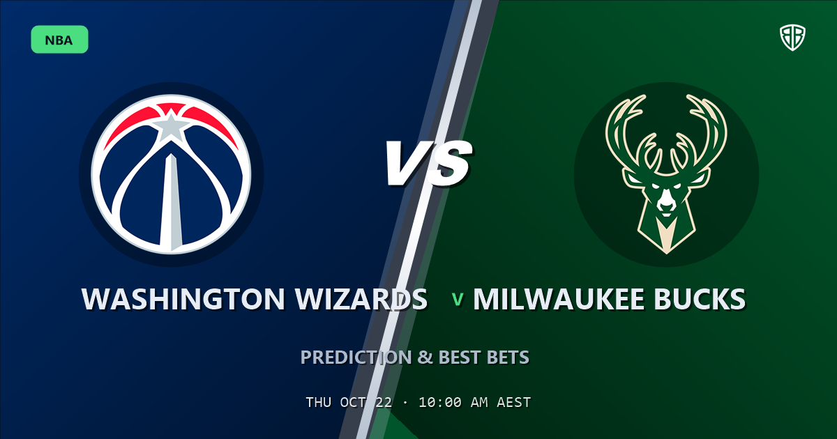 Washington Wizards vs Milwaukee Bucks Prediction & Picks, October 21, 2026
