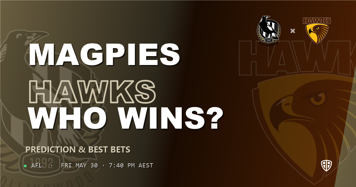 AFL news: Collingwood Magpies vs Hawthorn Hawks Prediction & Picks : Odds Analysis & Top Props
