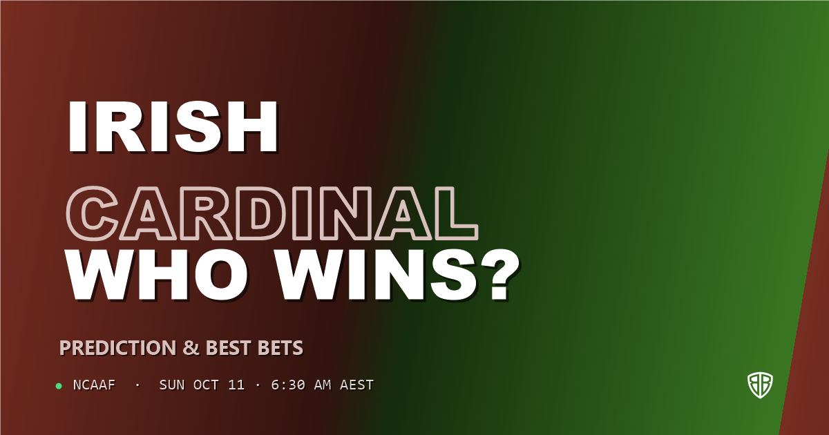 Notre Dame Fighting Irish vs Stanford Cardinal Prediction & Picks, October 10, 2026