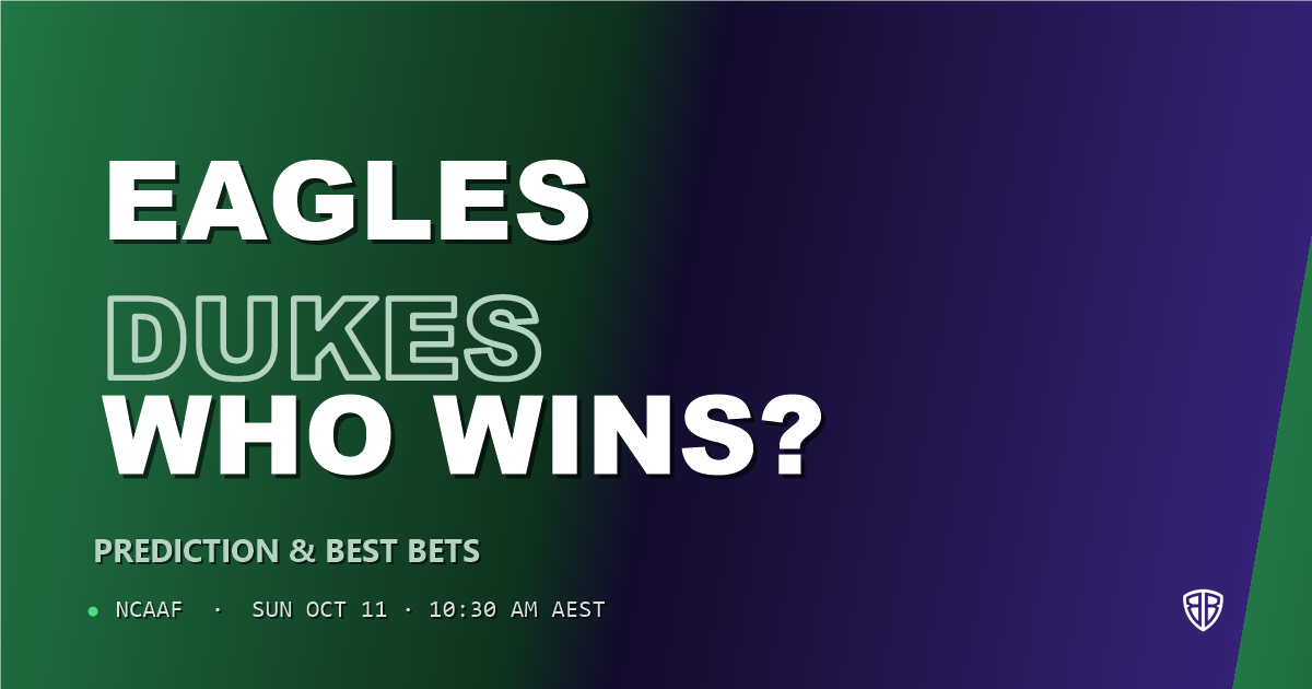 Georgia Southern Eagles vs James Madison Dukes Prediction & Picks, October 10, 2026