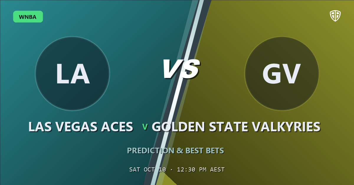 Las Vegas Aces vs Golden State Valkyries Prediction & Picks, October 9, 2026