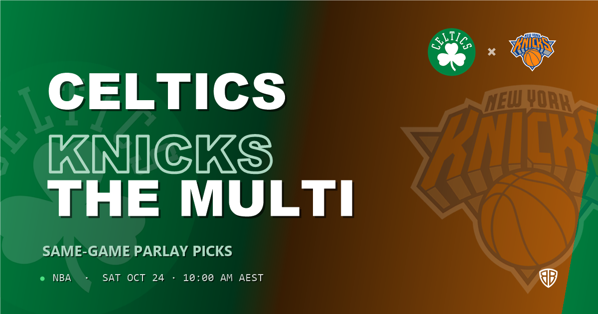Boston Celtics vs New York Knicks Prediction & Same Game Parlay picks, October 23, 2026