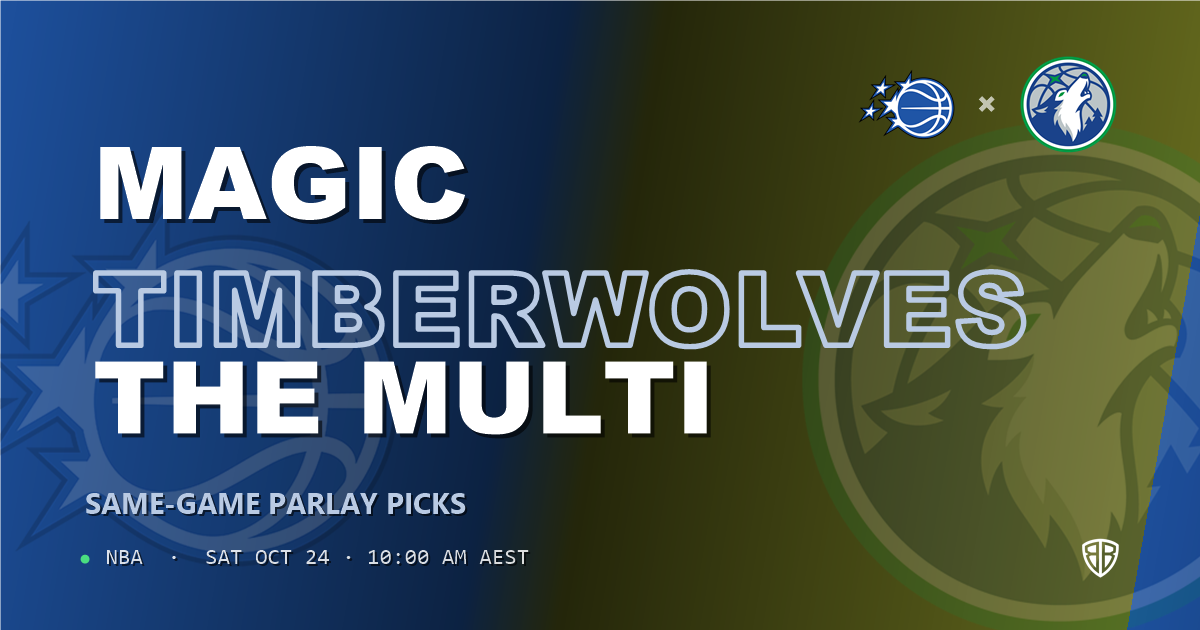 Orlando Magic vs Minnesota Timberwolves Prediction & Same Game Parlay picks, October 23, 2026