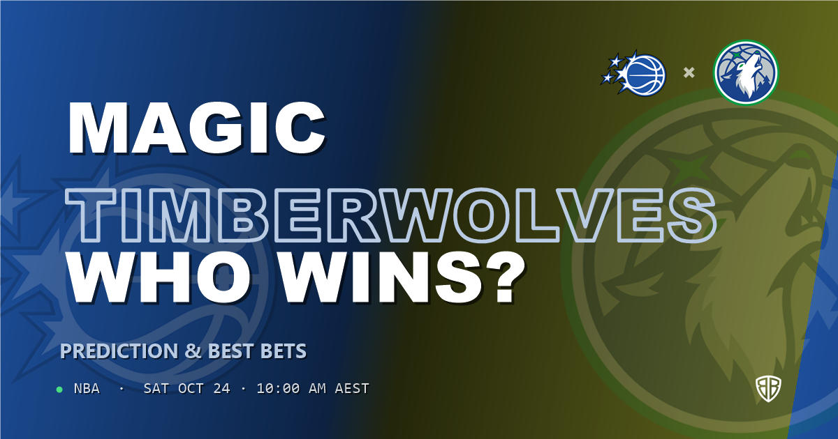 Orlando Magic vs Minnesota Timberwolves Prediction & Picks, October 23, 2026