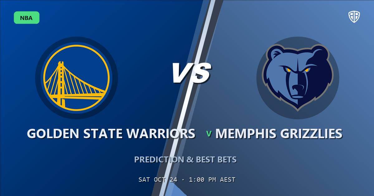 Golden State Warriors vs Memphis Grizzlies Prediction & Picks, October 23, 2026