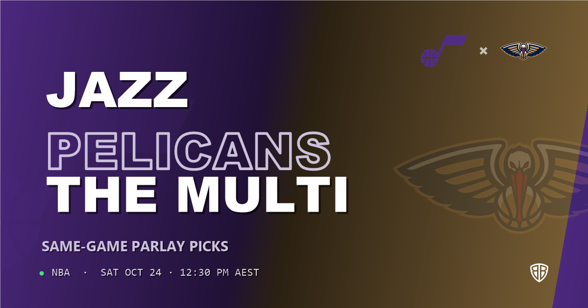 Utah Jazz vs New Orleans Pelicans Prediction & Same Game Parlay picks, October 23, 2026