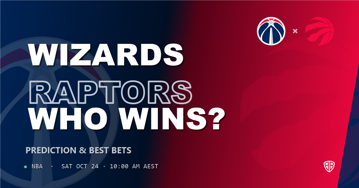 Washington Wizards vs Toronto Raptors Prediction & Picks, October 23, 2026