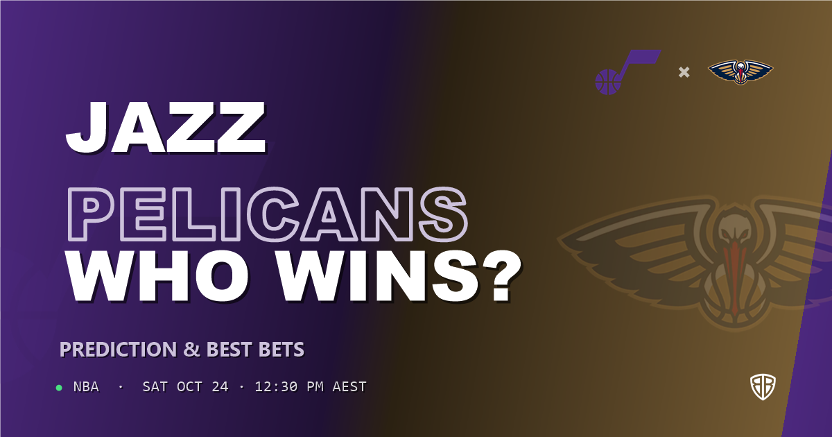 Utah Jazz vs New Orleans Pelicans Prediction & Picks, October 23, 2026