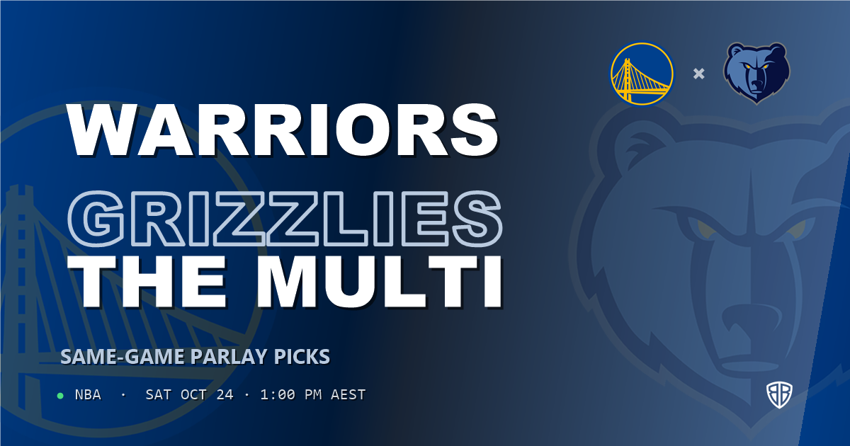 Golden State Warriors vs Memphis Grizzlies Prediction & Same Game Parlay picks, October 23, 2026