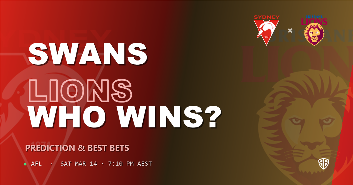 Sydney Swans vs Brisbane Lions Prediction & Picks (Tom Papley Key Factor): Winning Game Angles