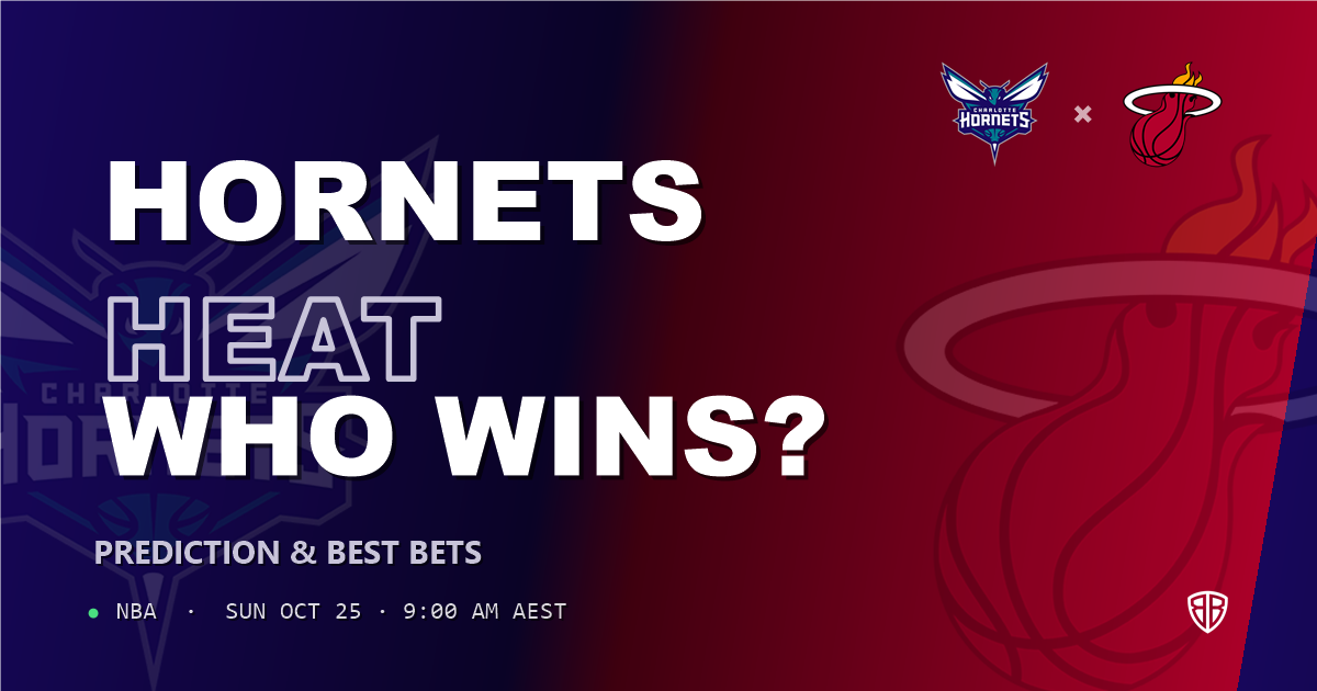 Charlotte Hornets vs Miami Heat Prediction & Picks, October 24, 2026