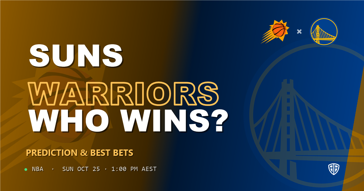 Phoenix Suns vs Golden State Warriors Prediction & Picks, October 24, 2026