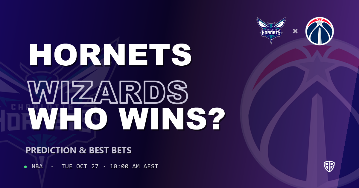 Charlotte Hornets vs Washington Wizards Prediction & Picks, October 26, 2026