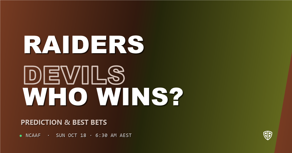 Texas Tech Red Raiders vs Arizona State Sun Devils Prediction & Picks, October 17, 2026