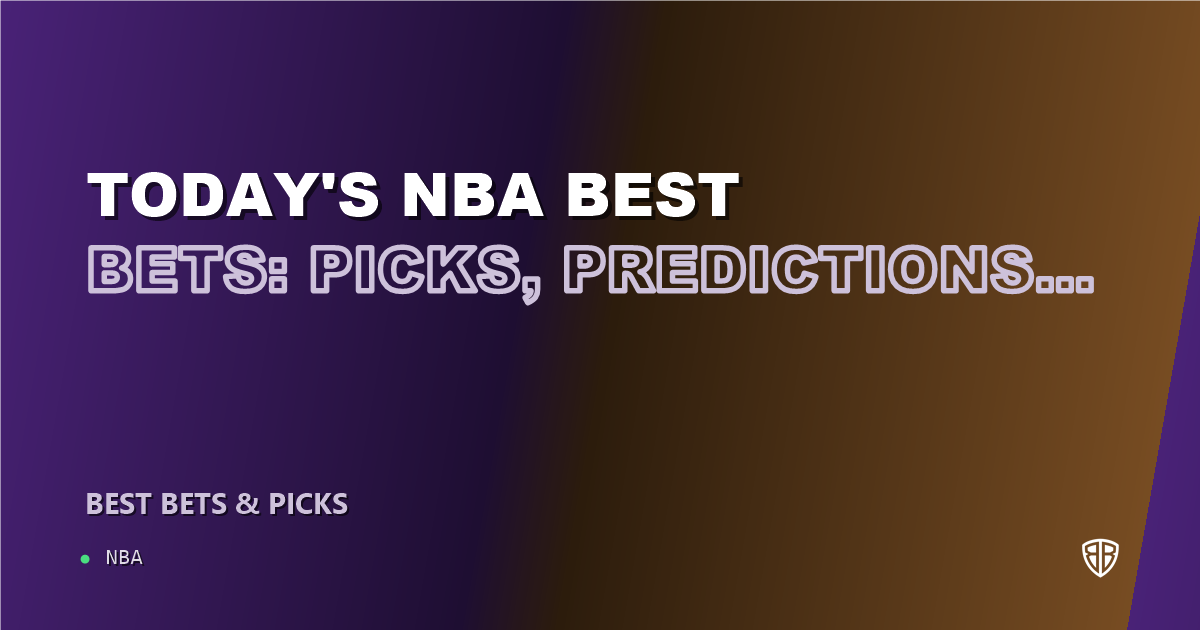 Today's NBA Best Bets: Picks, Predictions and Odds (Tuesday 10/28 Slate)