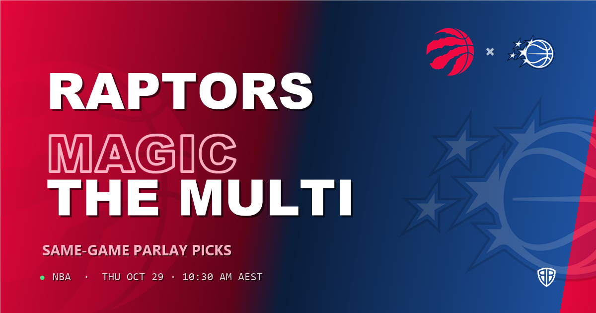 Toronto Raptors vs Orlando Magic Prediction & Same Game Parlay picks, October 28, 2026