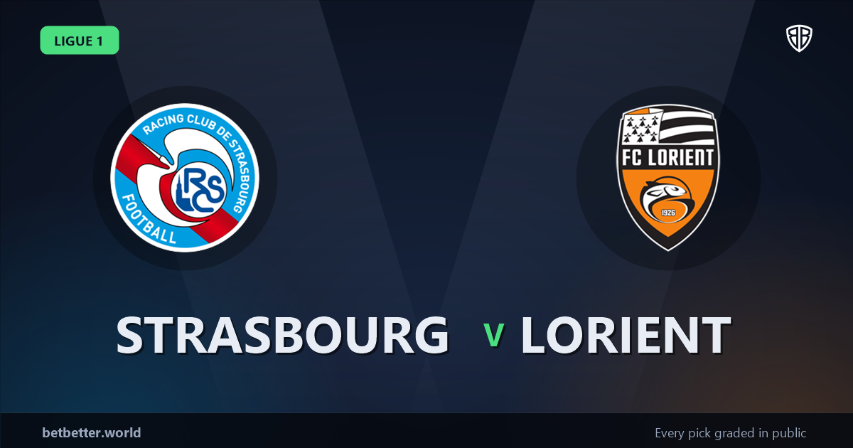 Strasbourg vs Lorient Prediction & Same Game Parlay picks Value Parlay: Analytics Breakdown