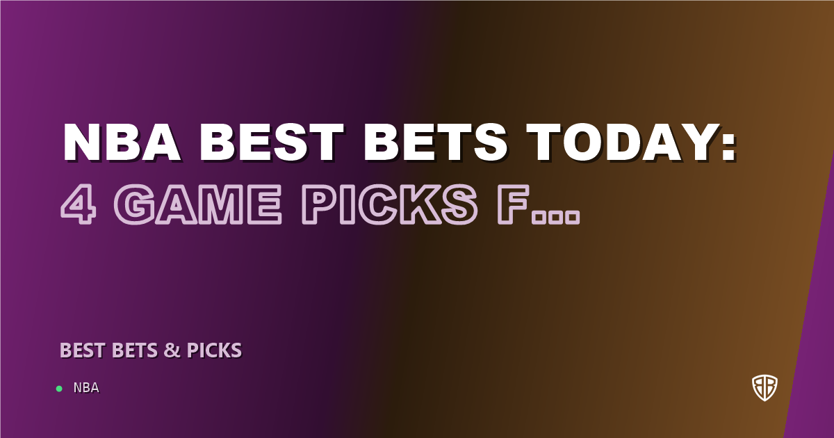 NBA best bets today: 4 game picks for October 30, 2026