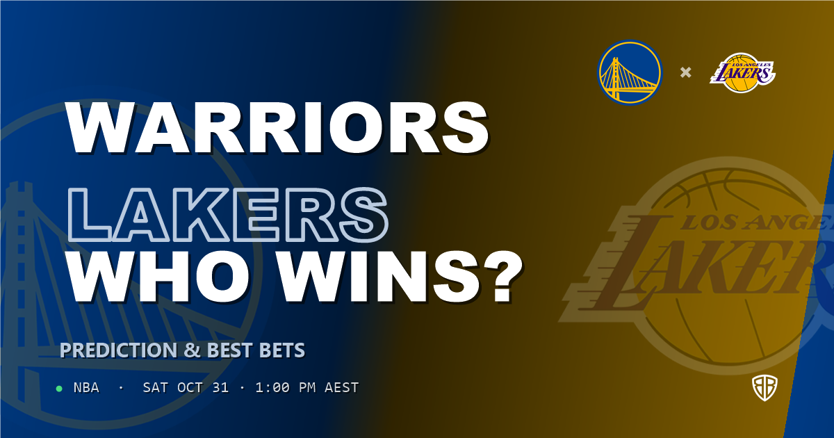 Golden State Warriors vs Los Angeles Lakers Prediction & Picks, October 30, 2026
