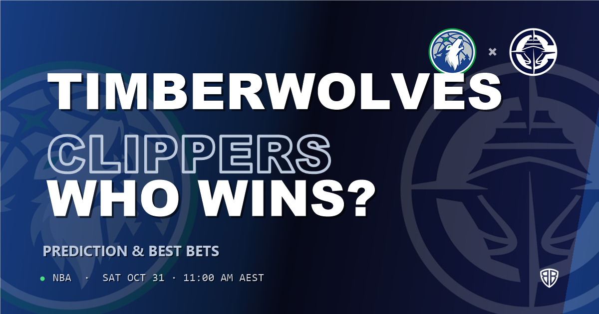 Minnesota Timberwolves vs Los Angeles Clippers Prediction & Picks, October 30, 2026