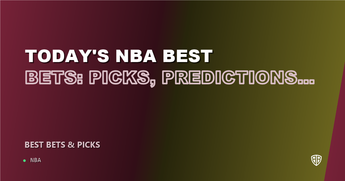 Today's NBA Best Bets: Picks, Predictions and Odds (Wednesday 10/29 Slate)