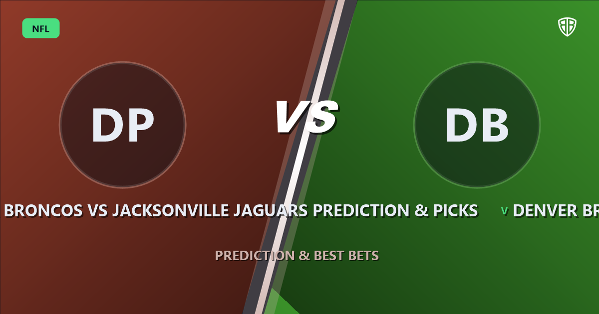 Denver Broncos vs Jacksonville Jaguars Prediction & Picks: Odds & Edges
