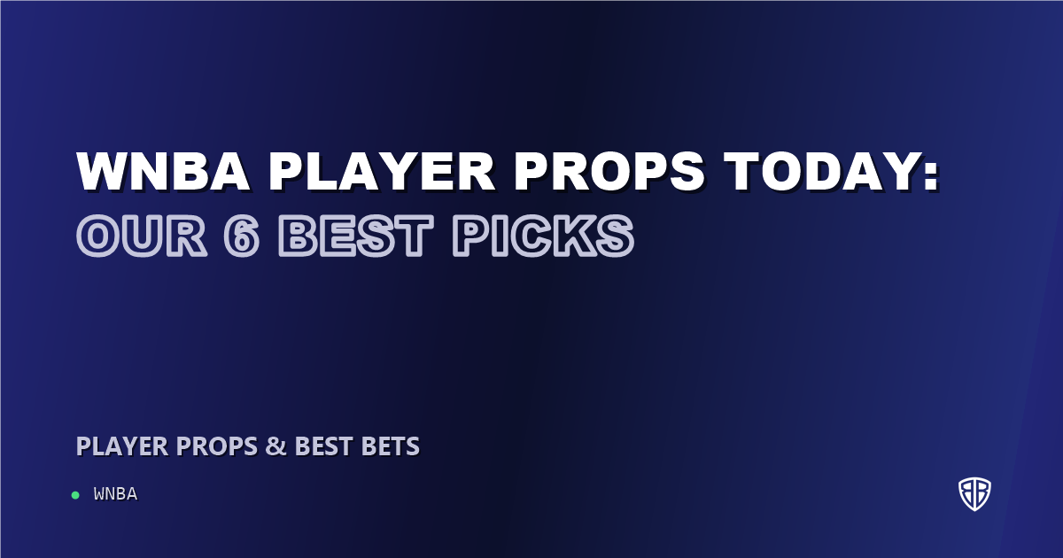 WNBA player props today: our 6 best picks (October 28, 2026)