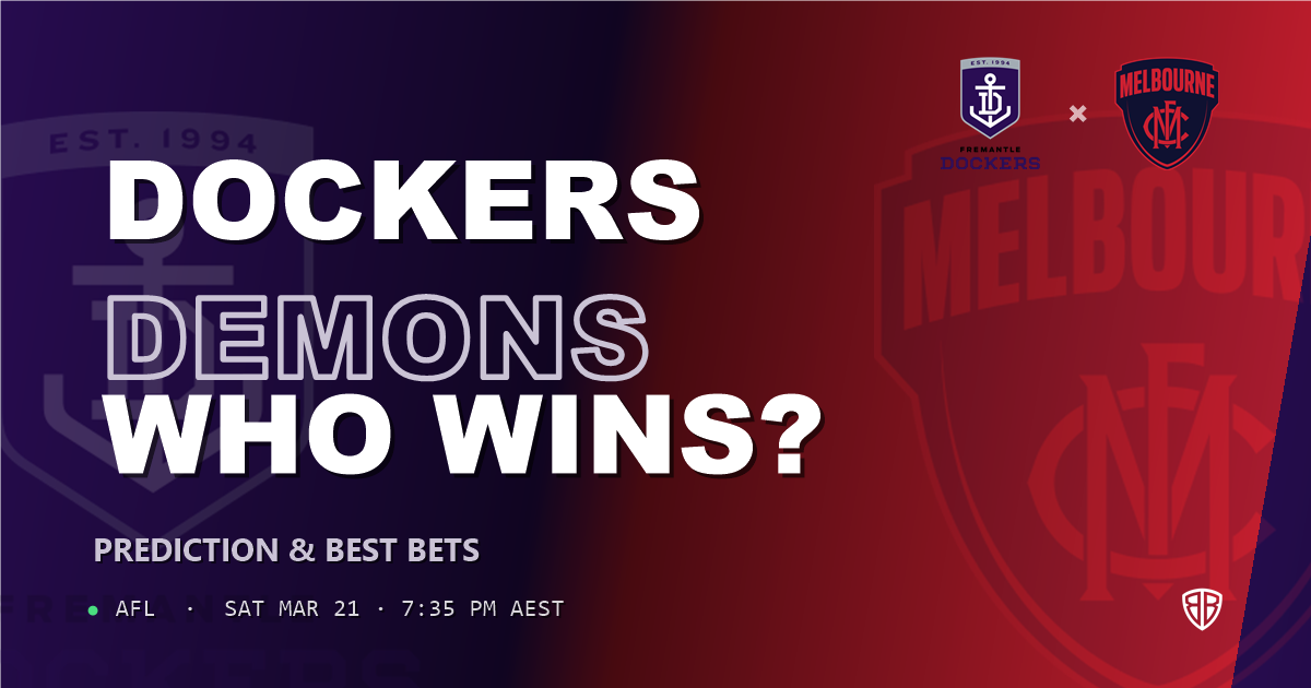 Fremantle Dockers vs Melbourne Demons Prediction & Picks (Brandon Walker Key Factor): Winning Game Angles