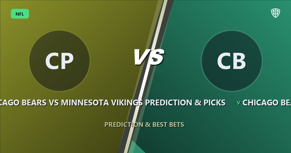 Chicago Bears vs Minnesota Vikings Prediction & Picks: Smart Props & Lines