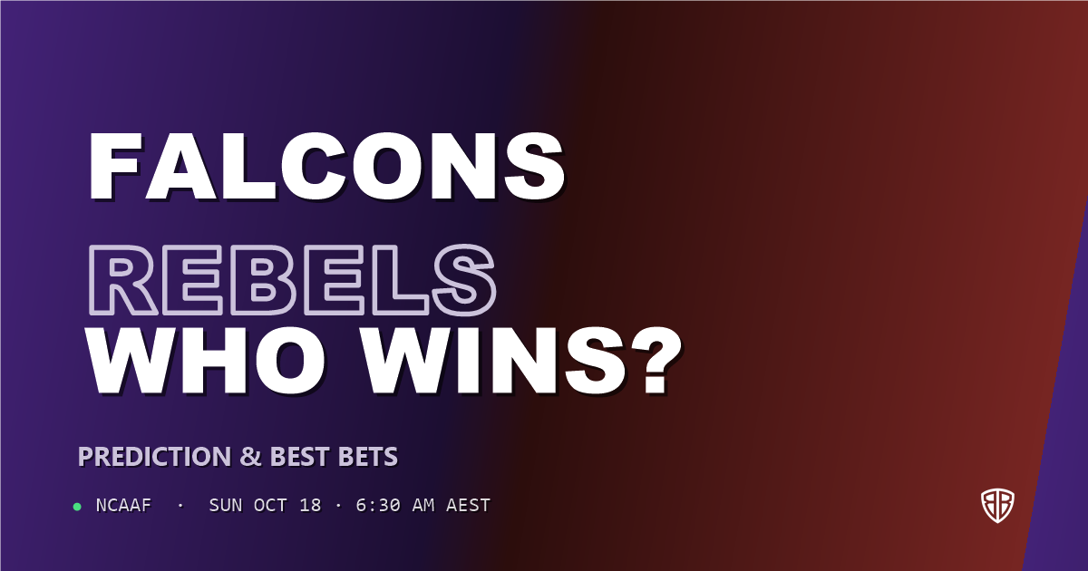 Air Force Falcons vs UNLV Rebels Prediction & Picks, October 17, 2026