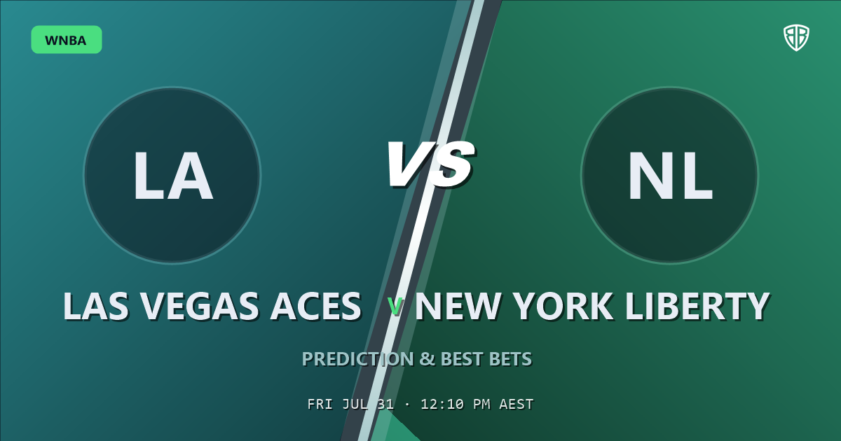 Las Vegas Aces vs New York Liberty Prediction & Picks (Sabrina Ionescu Key Factor): Analytics Breakdown