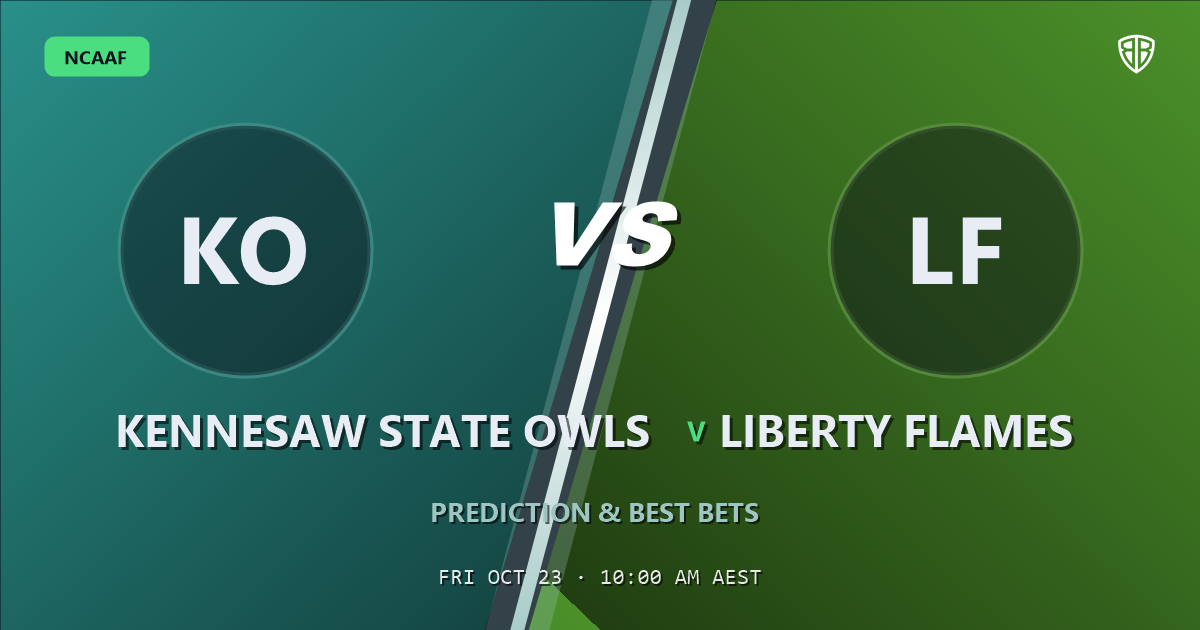 Kennesaw State Owls vs Liberty Flames Prediction & Picks, October 22, 2026