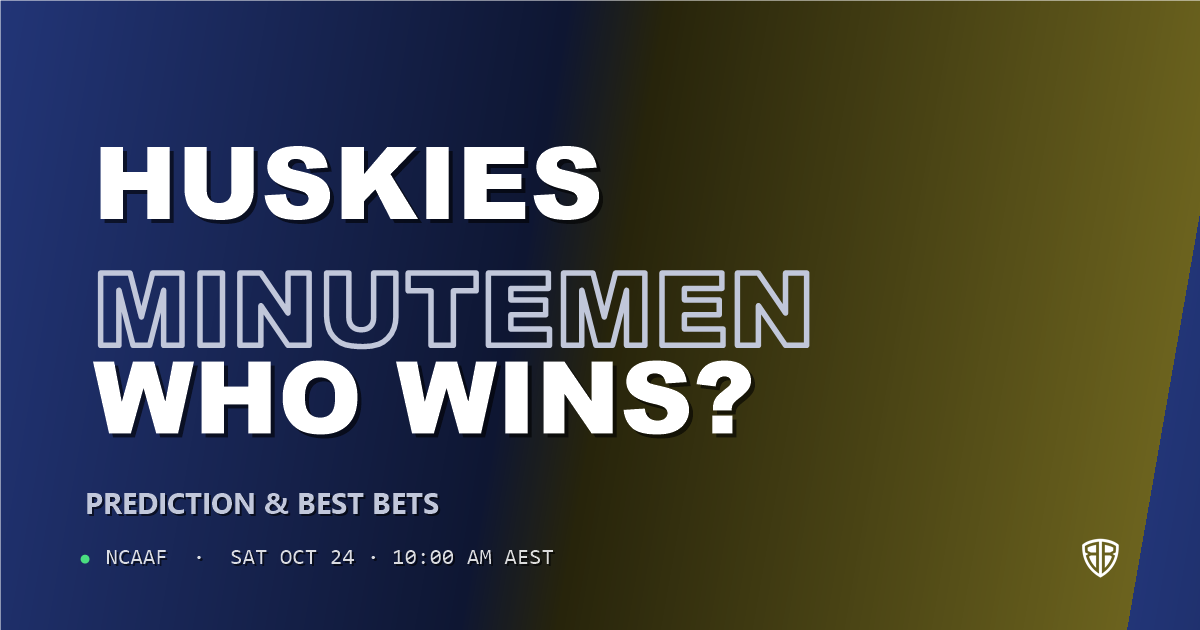 UConn Huskies vs UMass Minutemen Prediction & Picks, October 23, 2026
