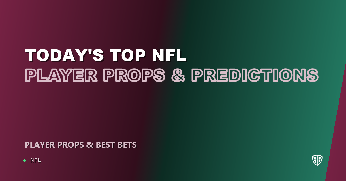 Today's Top NFL Player Props & Predictions, Sunday 09/20 (LaJohntay Wester Focus)