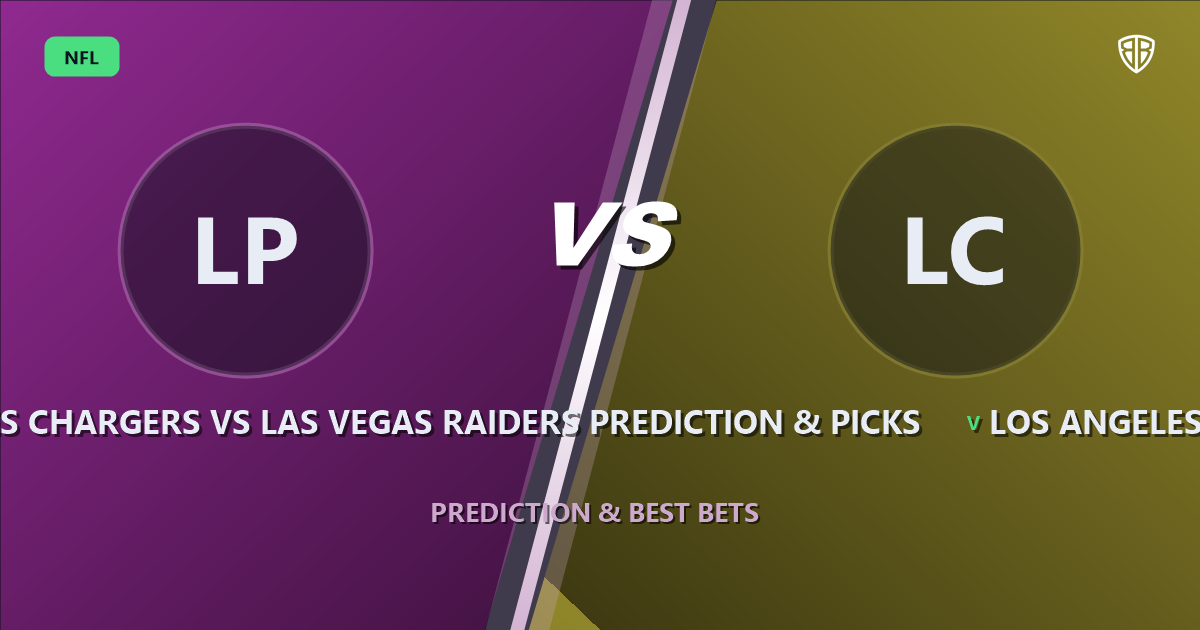 Los Angeles Chargers vs Las Vegas Raiders Prediction & Picks: Smart Props & Lines