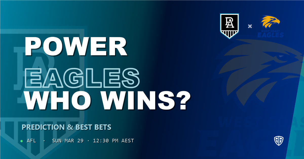 Port Adelaide Power vs West Coast Eagles Prediction & Picks (Kane Farrell Key Factor): Winning Game Angles
