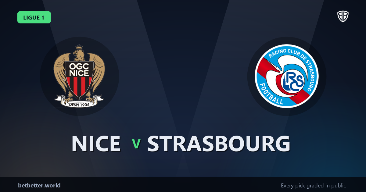 Nice vs Strasbourg Prediction & Same Game Parlay picks Value Parlay: High-Value Opportunity