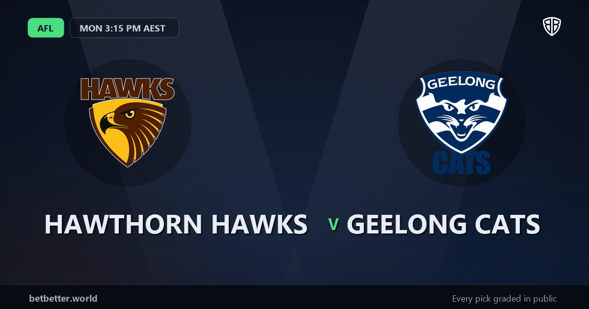 Hawthorn Hawks vs Geelong Cats Prediction & Same Game Multi picks Key Insights: Analytics Breakdown
