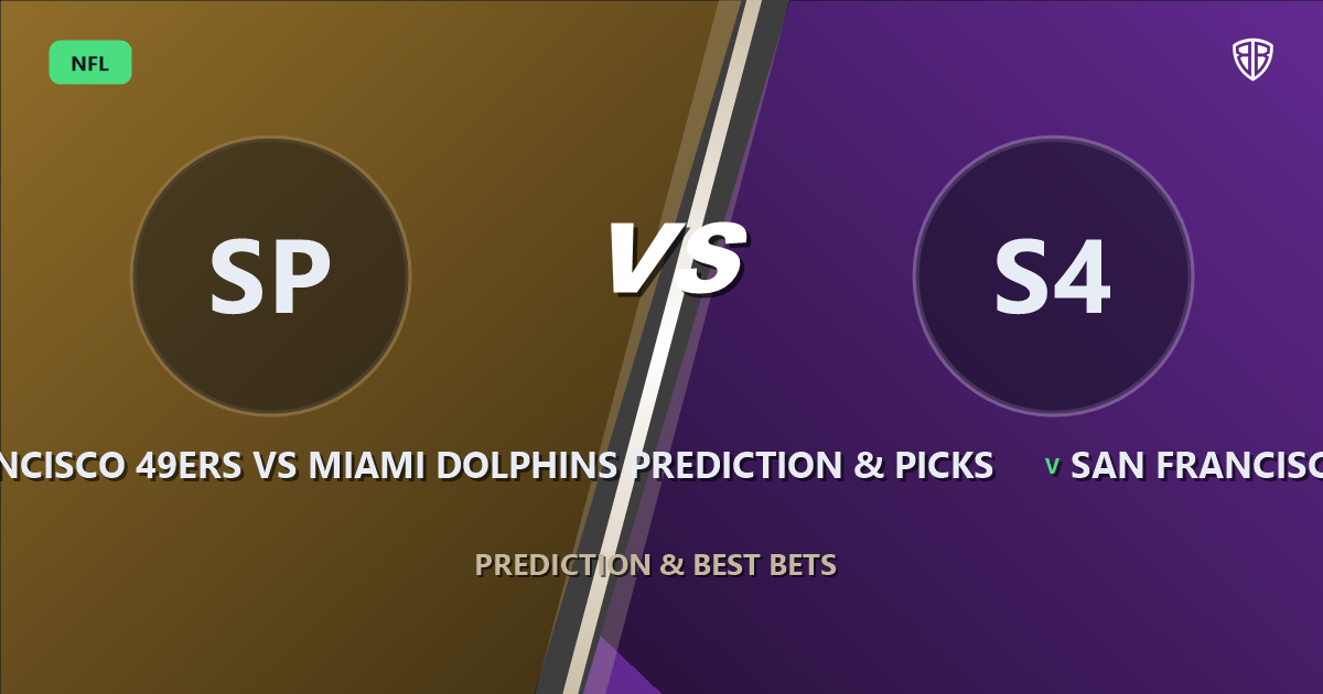 San Francisco 49ers vs Miami Dolphins Prediction & Picks (Christian McCaffrey Impact): Expert Betting Guide