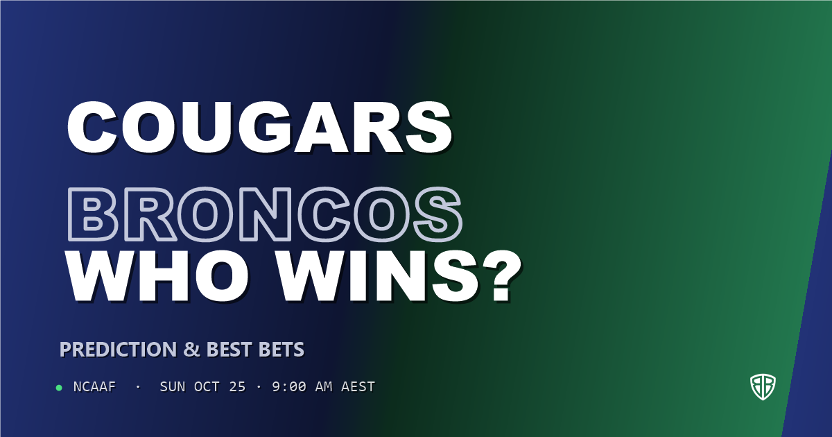 Washington State Cougars vs Boise State Broncos Prediction & Picks, October 24, 2026
