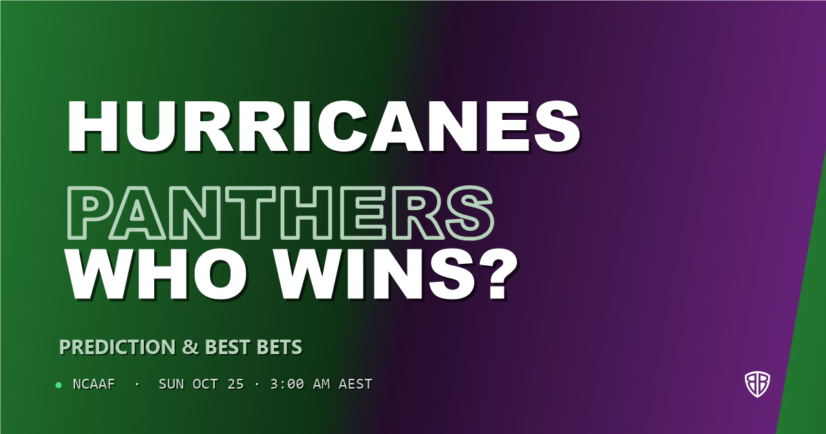 Miami Hurricanes vs Pittsburgh Panthers Prediction & Picks, October 24, 2026
