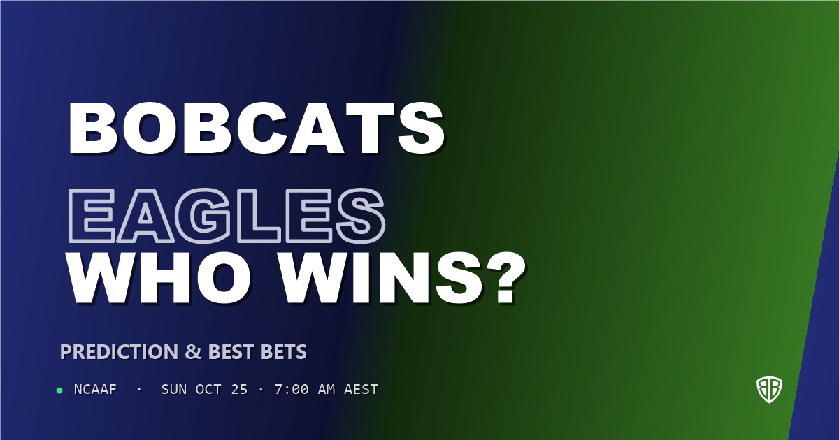 Ohio Bobcats vs Eastern Michigan Eagles Prediction & Picks, October 24, 2026