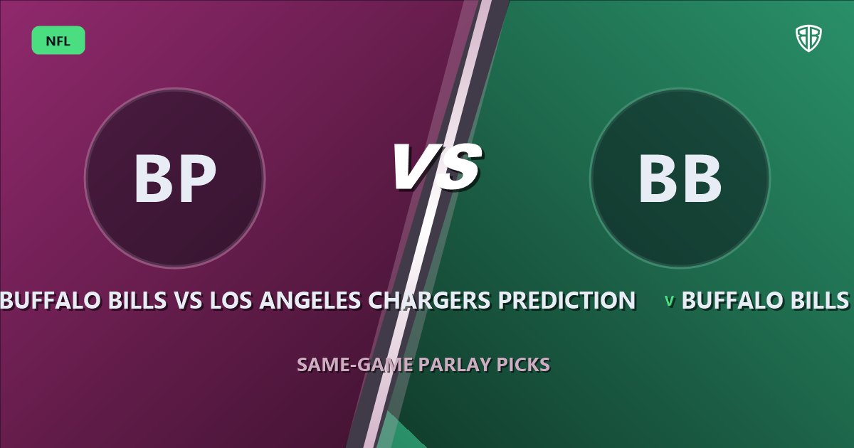 Buffalo Bills vs Los Angeles Chargers Prediction & Same Game Parlay Picks: Best SGP Options