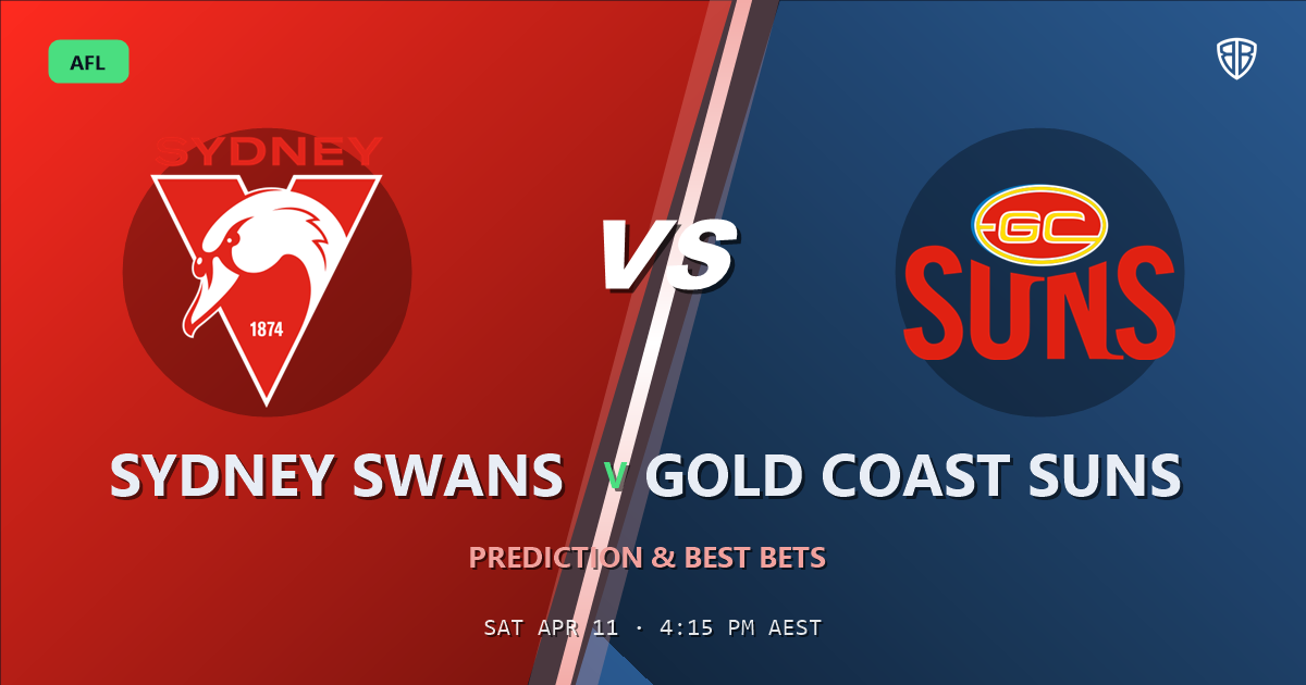 AFL news: Sydney Swans vs Gold Coast Suns Prediction & Picks (Lachie Weller Key Factor): Full Match Breakdown & Bets
