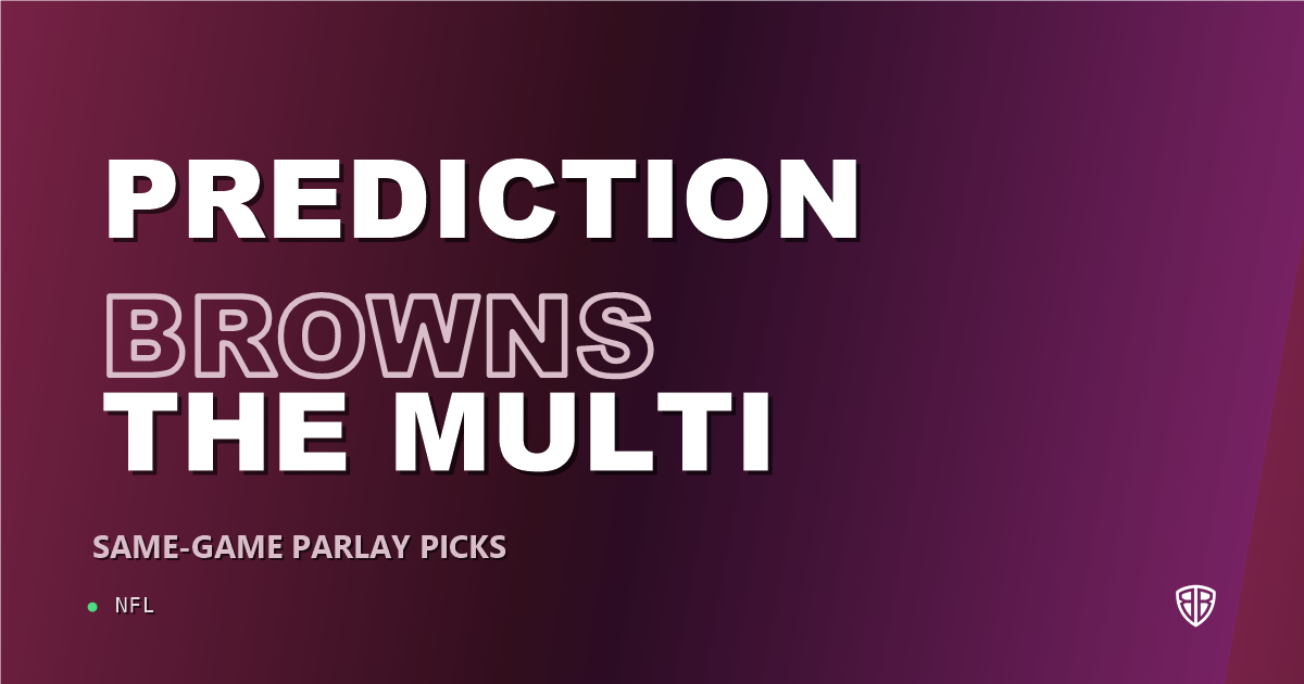 Cleveland Browns vs Carolina Panthers Prediction & Same Game Parlay Picks: Data-Driven Targets