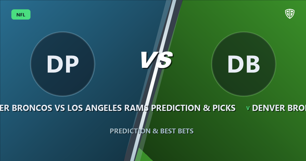 Denver Broncos vs Los Angeles Rams Prediction & Picks (Bo Nix Impact): Expert Betting Guide