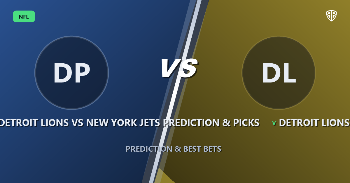 Detroit Lions vs New York Jets Prediction & Picks (Jahmyr Gibbs Impact): Full Breakdown