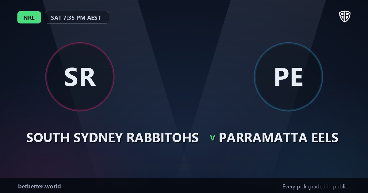 South Sydney Rabbitohs vs Parramatta Eels Prediction & Picks: Odds Analysis & Top Props