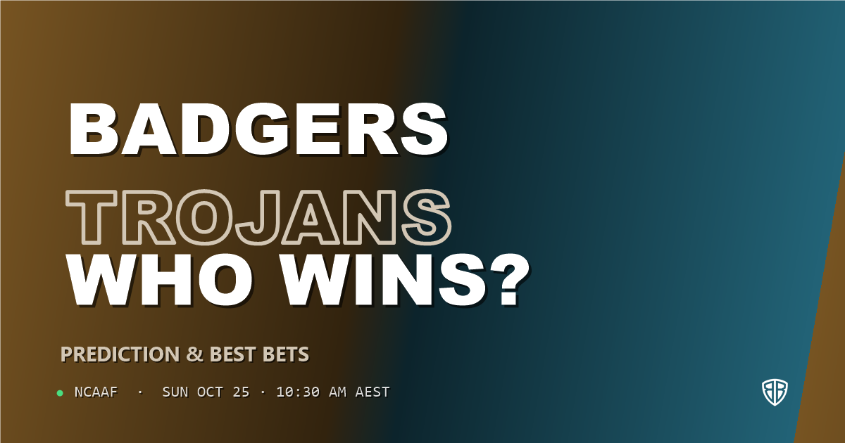Wisconsin Badgers vs USC Trojans Prediction & Picks, October 24, 2026